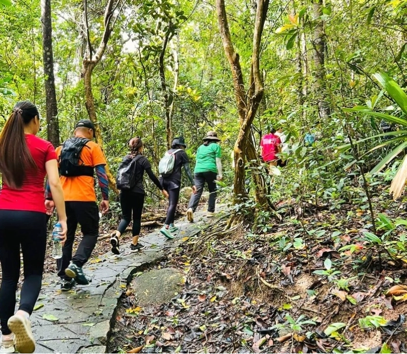 Trekking tại Núi Minh Đạm