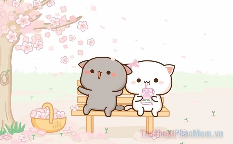 Tuyển Tập Avatar Đôi Mèo Cute Chất Lừ Cho Cặp Đôi Năm 2026