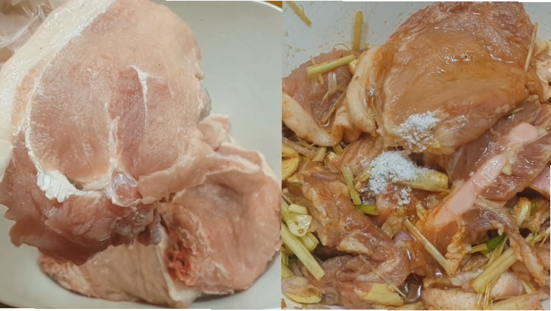 Ướp sườn nướng cơm tấm với gia vị đậm đà