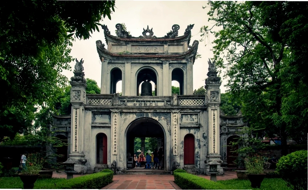 Văn Miếu Môn cổng vào di tích lịch sử Văn Miếu Quốc Tử Giám