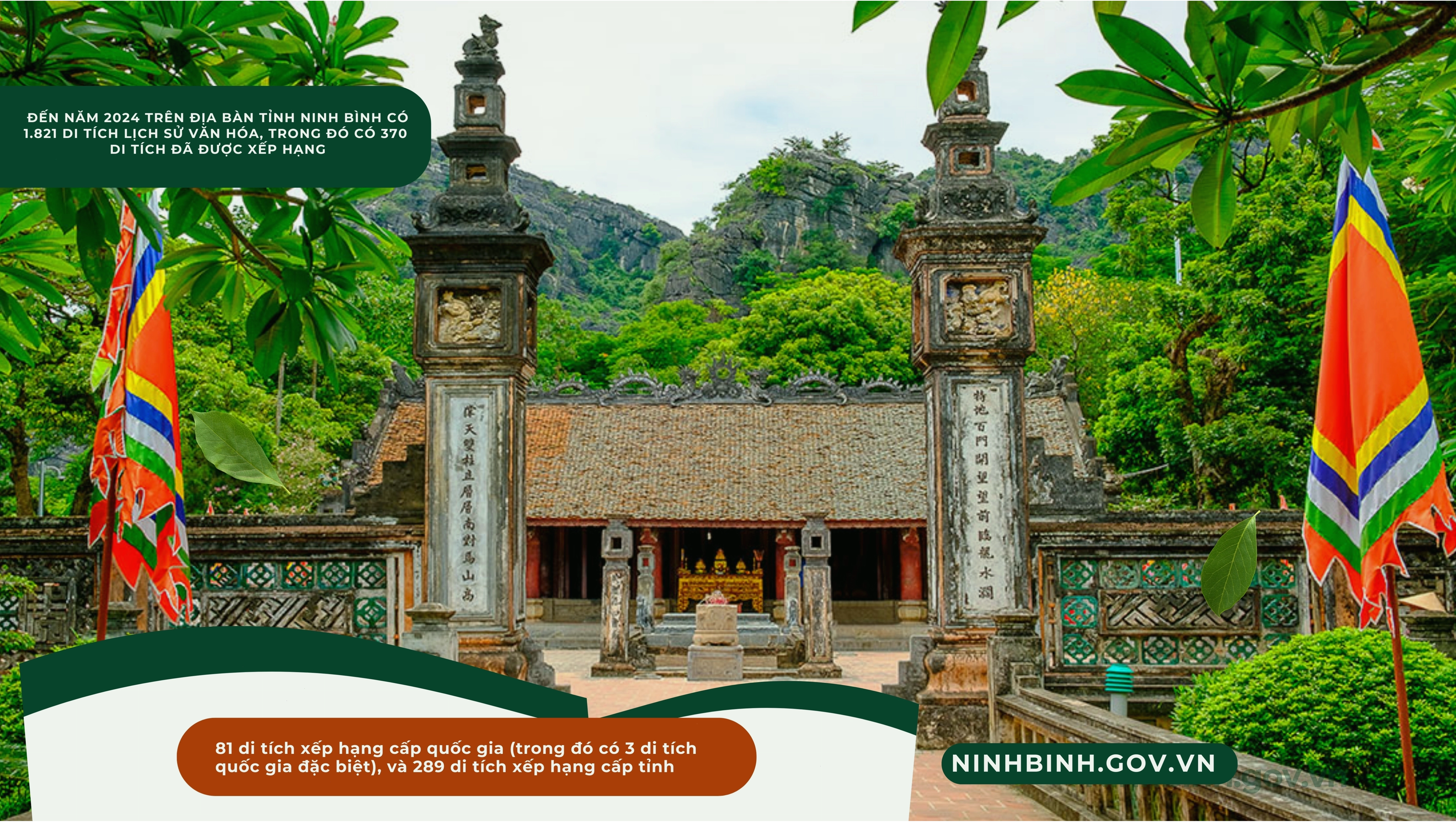 Vẻ đẹp hùng vĩ của Quần thể danh thắng Tràng An