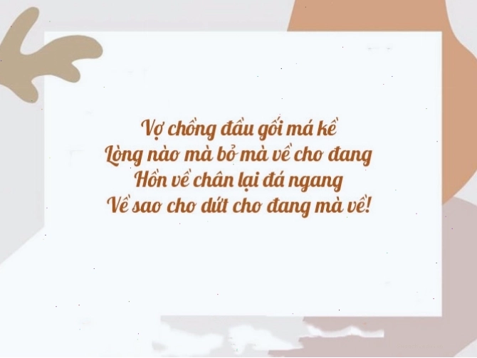 Vợ chồng cùng nhau chia sẻ gánh nặng cuộc sống
