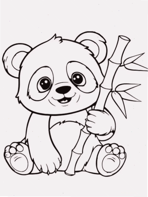 Chim gõ kiến chibi trên cây