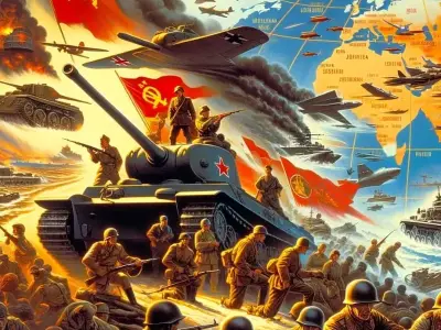 Giai đoạn thứ hai (22-6-1941 đến 19-11-1942): Phe Phát xít tấn công Liên Xô, mở rộng chiến tranh xâm lược ra toàn thế giới