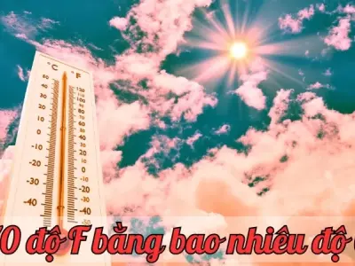 70 độ F bằng bao nhiêu độ C? Hướng dẫn chuyển đổi đơn giản nhất