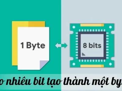 Bao nhiêu bit tạo thành một byte? Hướng dẫn chi tiết về đơn vị lưu trữ