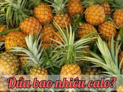 Dứa bao nhiêu calo? Cập nhật thông tin dinh dưỡng chi tiết