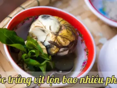 Luộc trứng vịt lộn bao nhiêu phút? Cách để có trứng vịt lộn ngon