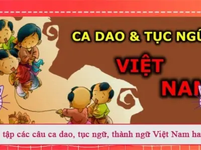 Khám phá 40 câu ca dao tục ngữ ý nghĩa trong văn hóa Việt Nam
