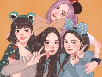 Avatar Blackpink cho fan hâm mộ, đẹp và ấn tượng