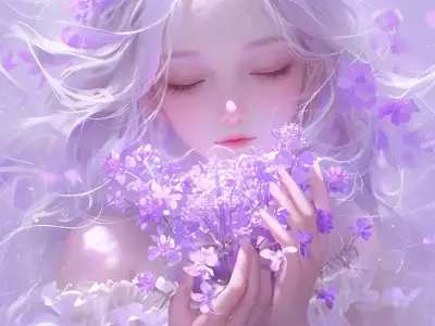 Khám phá bộ sưu tập avatar màu tím lạ mắt cho trang cá nhân