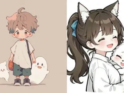 Tổng hợp ảnh avatar cute girl chibi dễ thương ngất ngây