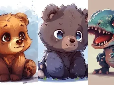 Tuyển chọn ảnh avatar gấu chibi cute dễ thương siêu hot