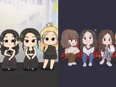 Bộ sưu tập ảnh Blackpink cute chibi dễ thương nhất 2025