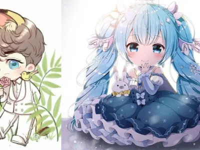 Tổng hợp ảnh chibi dễ vẽ đơn giản không cần năng khiếu