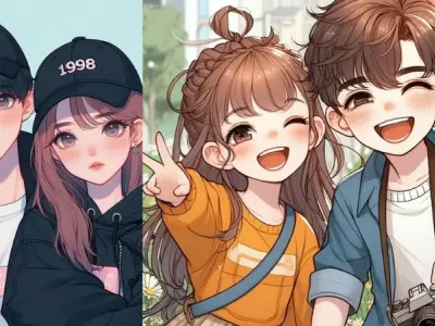 Tổng hợp ảnh chibi đôi dễ thương khiến bạn tan chảy