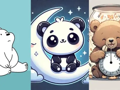 Top những ảnh chibi gấu siêu đáng yêu bạn nên lưu ngay