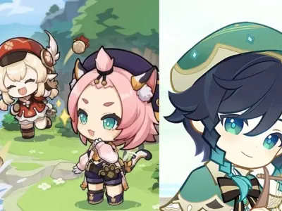 Bộ sưu tập ảnh chibi Genshin Impact dễ thương hết nấc