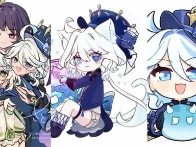 Tuyển tập ảnh furina chibi phong cách anime cực hút mắt