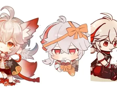 Tuyển tập ảnh Kazuha chibi dễ thương khiến fan tan chảy