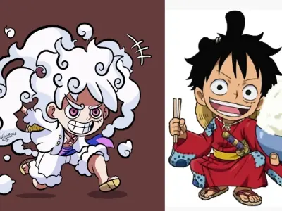 Bộ sưu tập ảnh Luffy chibi đáng yêu nhất cho fan One Piece