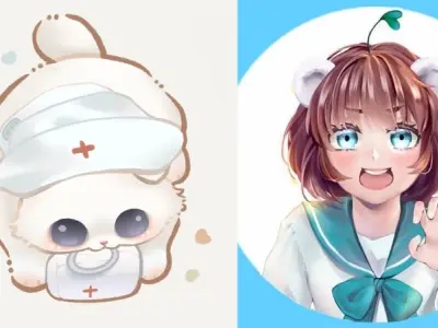 Tuyển chọn ảnh mèo chibi siêu dễ thương cho fan mèo