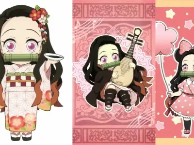 Tuyển chọn ảnh Nezuko chibi dễ thương khiến fan tan chảy