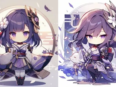 Tuyển chọn ảnh Raiden Shogun chibi đẹp khiến fan mê mẩn