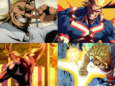 Khám phá loạt ảnh All Might phong cách mạnh mẽ