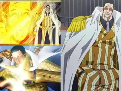 Ngắm nhìn loạt ảnh Kizaru ngầu đỉnh trong One Piece