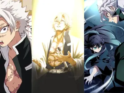 Top ảnh Sanemi ngầu lòi khiến fan Demon Slayer phát cuồng