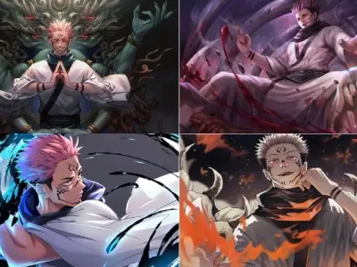 Tuyển tập ảnh Sukuna ngầu lòi đốn tim fan Jujutsu Kaisen
