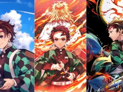 Ảnh Tanjiro chibi dễ thương dành cho fan Demon Slayer