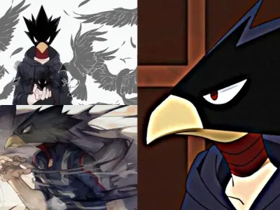 Bộ sưu tập ảnh Tokoyami cực ngầu cho fan My Hero Academia