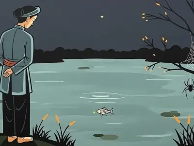 Ý nghĩa nhân văn trong bài ca dao đêm qua ra đứng bờ ao