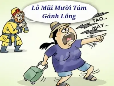 Ý nghĩa sâu sắc của bài ca dao lỗ mũi mười tám gánh lông