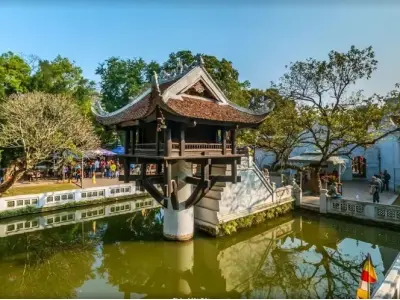 Khám phá kiến trúc độc đáo của Chùa Một Cột Hà Nội