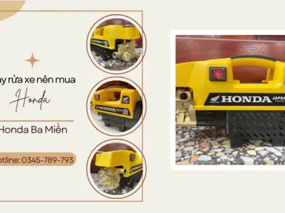 Cập nhật giá máy rửa xe Honda 2025 chính hãng tại Việt Nam