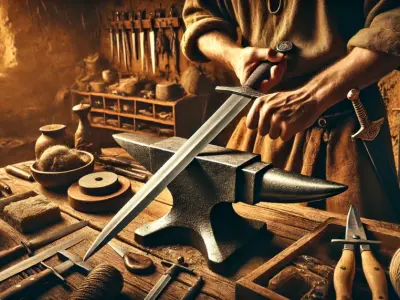 Khám phá công nghệ chế tác vũ khí thời Trung Cổ độc đáo
