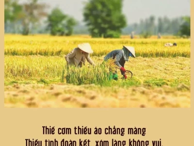 Ca dao tục ngữ về tình làng nghĩa xóm: Nét đẹp văn hóa ngàn đời