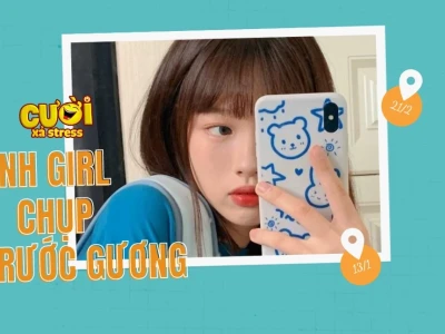 Khám phá vẻ đẹp bí ẩn qua ảnh gái chụp trước gương che mặt