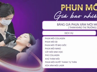 Xăm Môi Giá Bao Nhiêu Năm 2026? Tư Vấn Chi Tiết A-Z