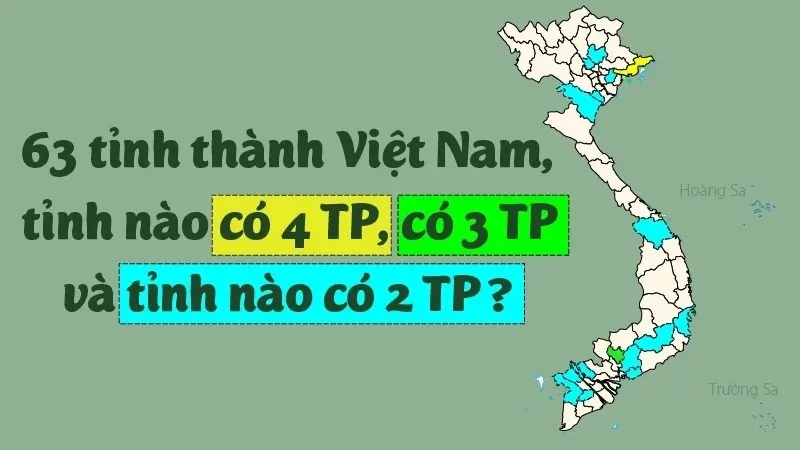 Lịch sử hình thành và thay đổi số lượng tỉnh thành